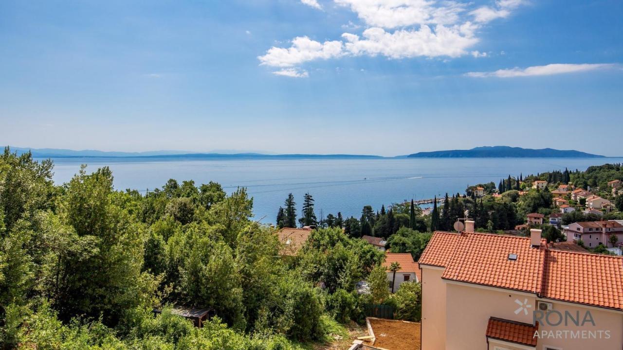 Rona Spacious Apartment With A Panoramic View Ičići Eksteriør bilde