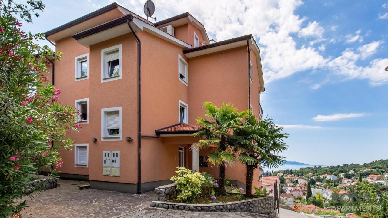 Rona Spacious Apartment With A Panoramic View Ičići Eksteriør bilde