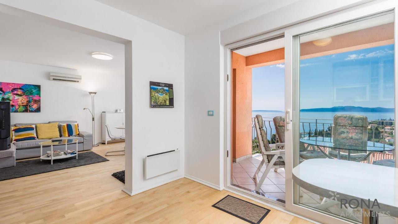Rona Spacious Apartment With A Panoramic View Ičići Eksteriør bilde